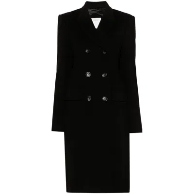 Shop Sportmax Coats In Black