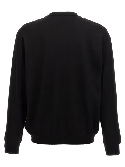 Moschino Teddy Print Cotton Crewneck Sweatshirt
