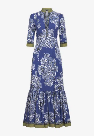 Etro Dresses In Blue