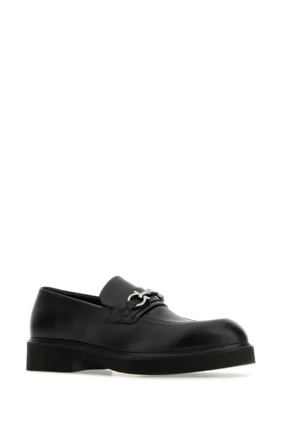 Shop Ferragamo Salvatore  Loavers In Black