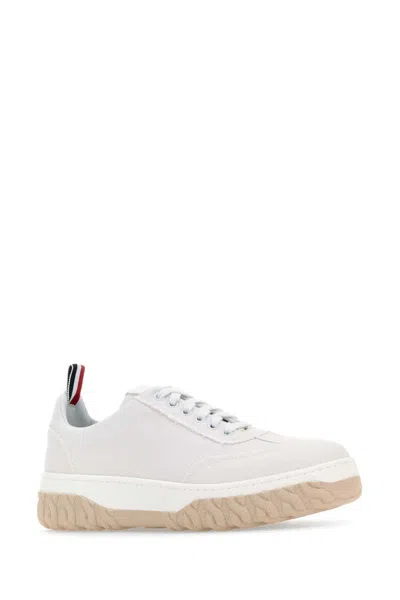 Shop Thom Browne Sneakers In White