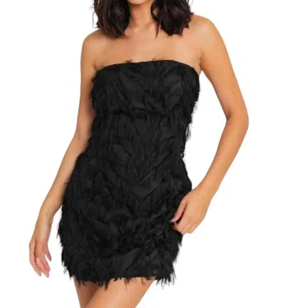Le Lis On To The Next Mini Dress In Black In Black