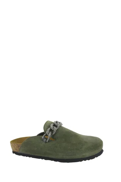 NAOT WOMEN'S MEMPHIS CLOG IN OILY OLIVE 