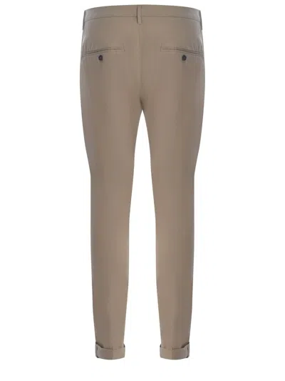Dondup Slim Gaubert Trousers In Beige