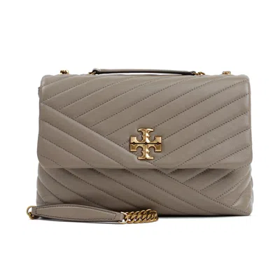 Shop Tory Burch Shoulder Bags In Grey