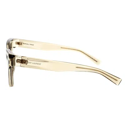 Saint Laurent Eyewear Sunglasses In Yellow