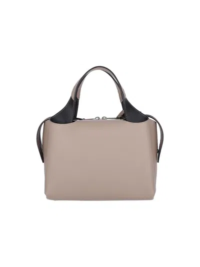 Shop Tod's Bags In Beige