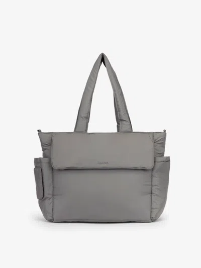 Calpak Diaper Tote Bag With Laptop Sleeve In Slate In Slate