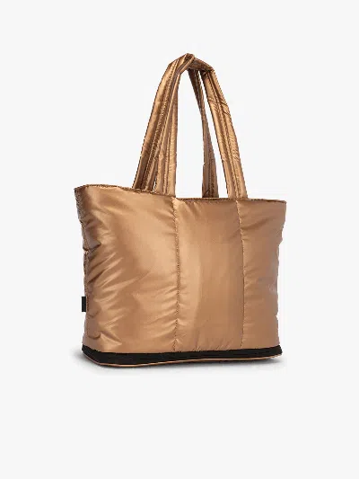 Calpak Luka Expandable Laptop Tote In Copper In Copper