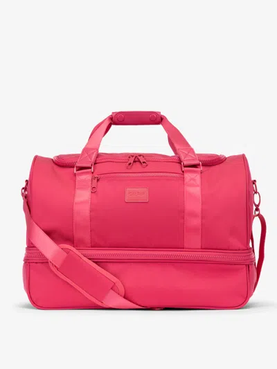 Calpak Stevyn Duffel Bag With Shoe Compartment In Dragonfruit In Dragonfruit
