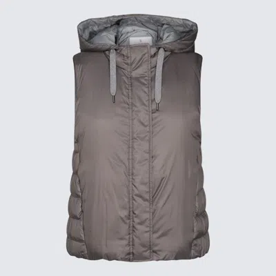Brunello Cucinelli Vest In Pietra Serena