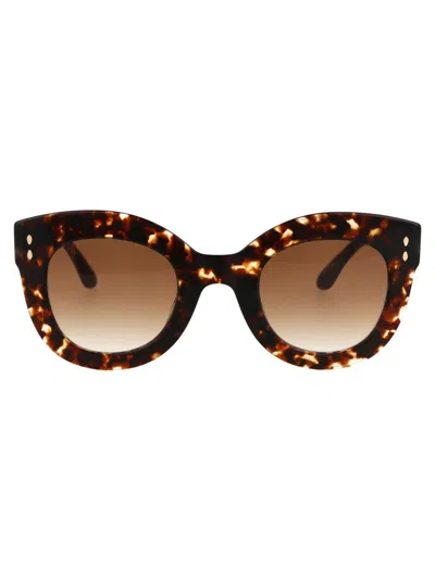 Shop Isabel Marant Sunglasses In 086ha Avana