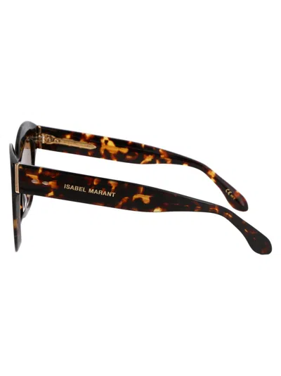 Shop Isabel Marant Sunglasses In 086ha Avana