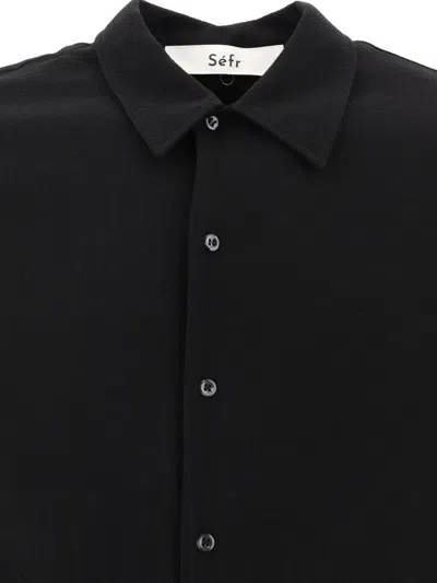 Shop Séfr "rampoua" Shirt In Black