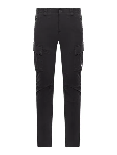 Shop C.p. Company Pants In Black