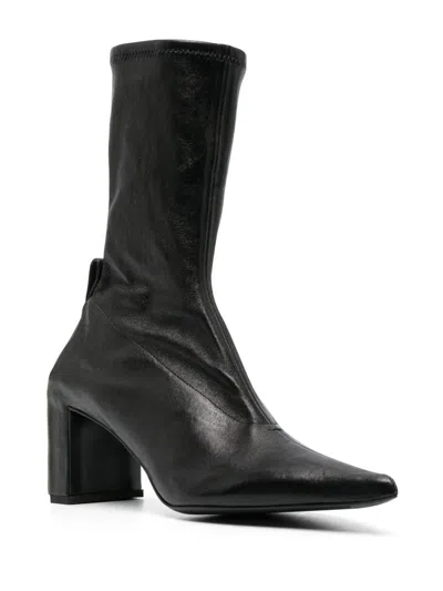 Jil Sander Heeled Boots In Black