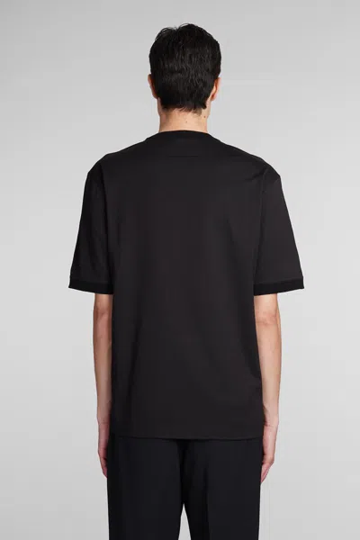 Shop Zegna T-shirt In Black