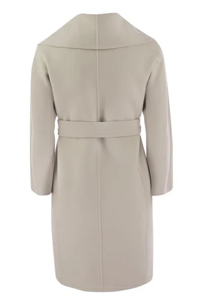 Shop 's Max Mara Messi - Wool Coat In Pearl