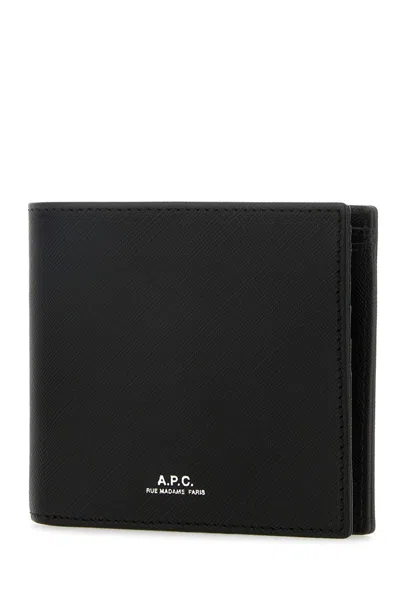 Apc A.p.c. Wallets In Black
