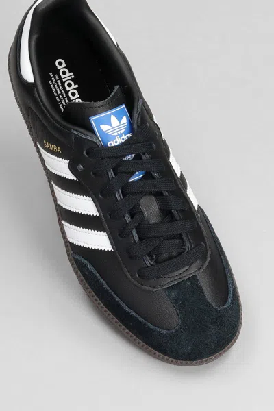 Shop Adidas Originals Adidas Samba Go Sneakers In Black