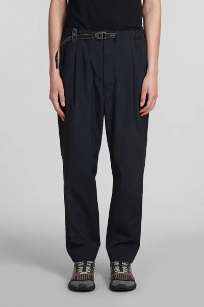 And Wander Pants In Black Polyester In Black