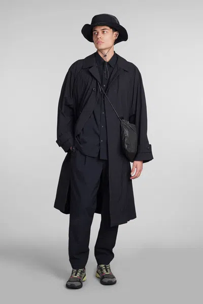 And Wander Pants In Black Polyester In Black