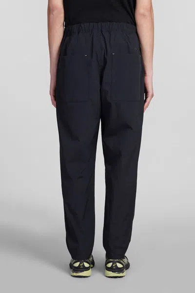 And Wander Pants In Black Polyester In Black