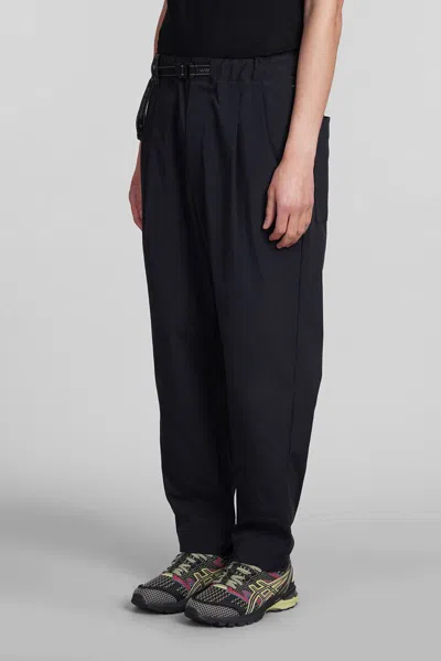 And Wander Pants In Black Polyester In Black