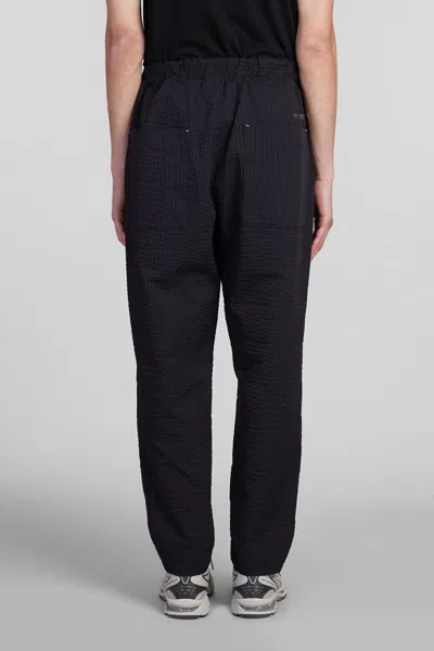 And Wander Pants In Black Polyester In Blue
