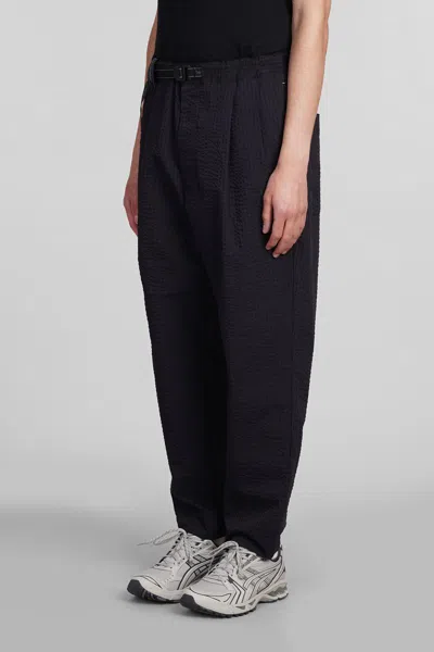 And Wander Pants In Black Polyester In Blue