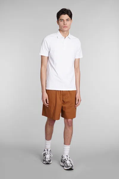 Shop Aspesi Bermuda Nemo Shorts In Brown