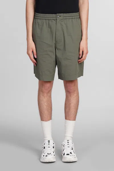 Shop Aspesi Bermuda Nemo Shorts In Green