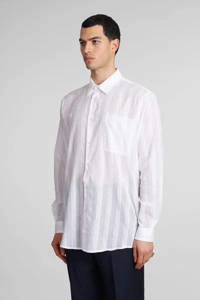 Shop Paura Erzin Shirt In White