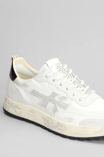 Shop Premiata Nous Sneakers In White