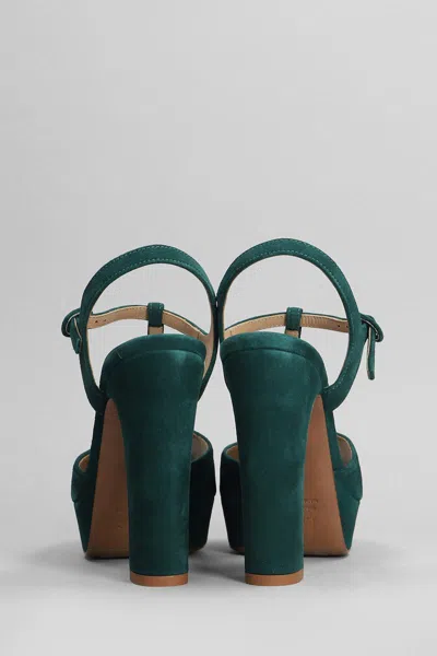 Shop Relac Sandals In Green