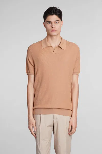 Shop Roberto Collina Polo In Brown