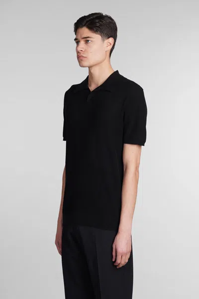 Shop Roberto Collina Polo In Black