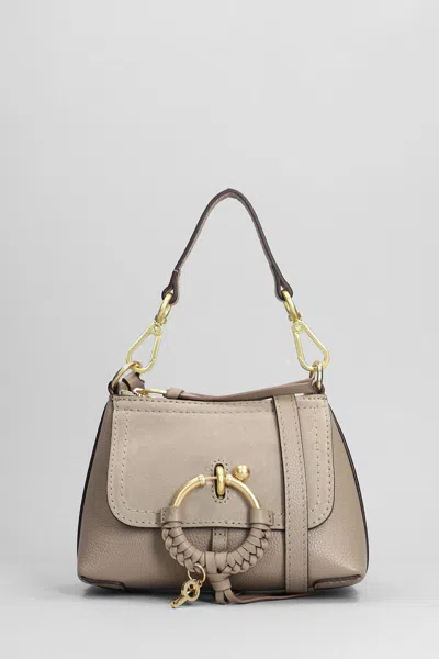 Shop See By Chloé Joan Small Shoulder Bag In Grey