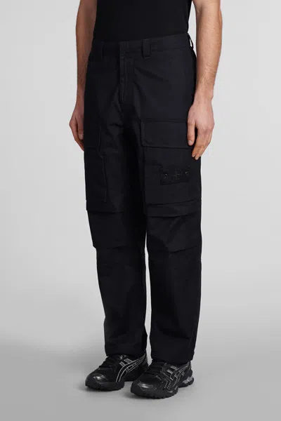 Shop Stone Island Pants In Black