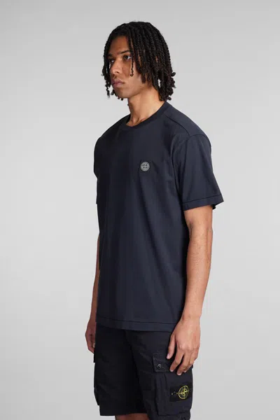 Shop Stone Island T-shirt In Blue