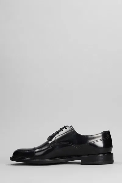 Shop Tagliatore Casey Lace Up Shoes In Black