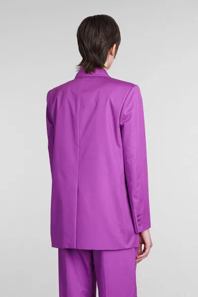 Shop The Andamane Guia Blazer In Viola