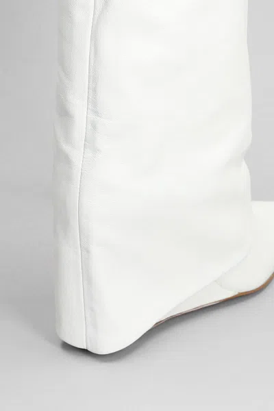 Shop The Seller Ankle Boots Inside Wedge In White