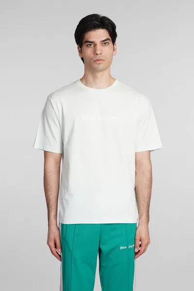 Shop Palm Angels T-shirt In Green