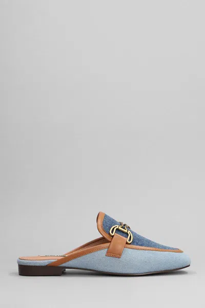 Shop Bibi Lou Vela Slipper Slipper-mule In Blue