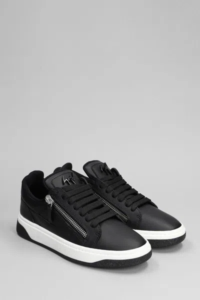 Shop Giuseppe Zanotti Gz94 Sneakers In Black