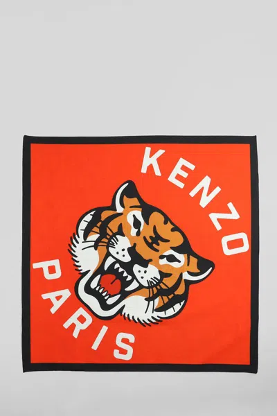 Shop Kenzo Foulard In Red