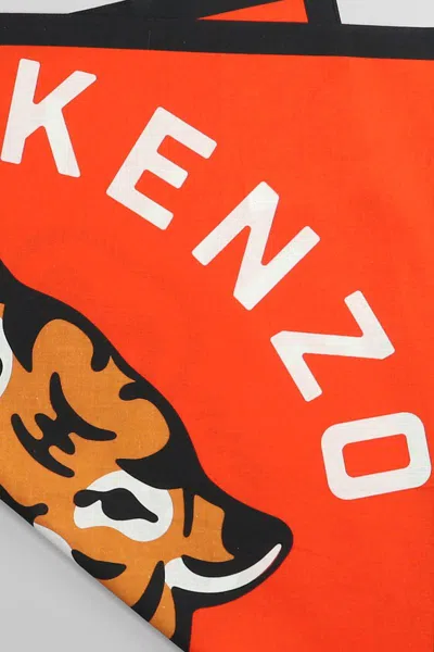 Shop Kenzo Foulard In Red