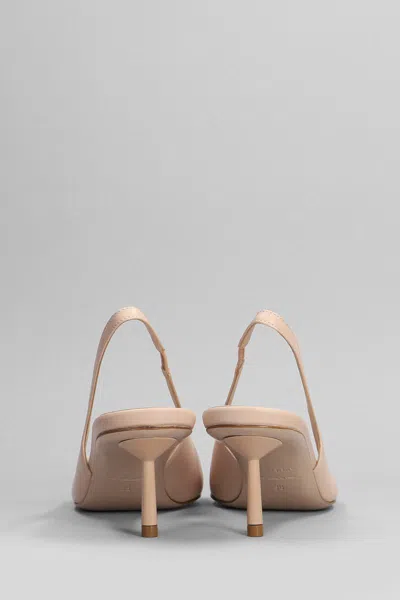 Shop Le Silla Bella Pumps In Powder