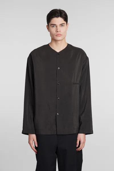 Shop Lemaire Shirt In Brown